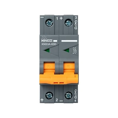 Saules PV DC MCB fotoelementiem